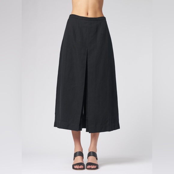 Apiece Apart Karen Slit Midi Skirt - Picture 2 of 8